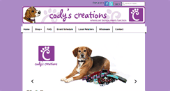 Desktop Screenshot of codyscreations.com